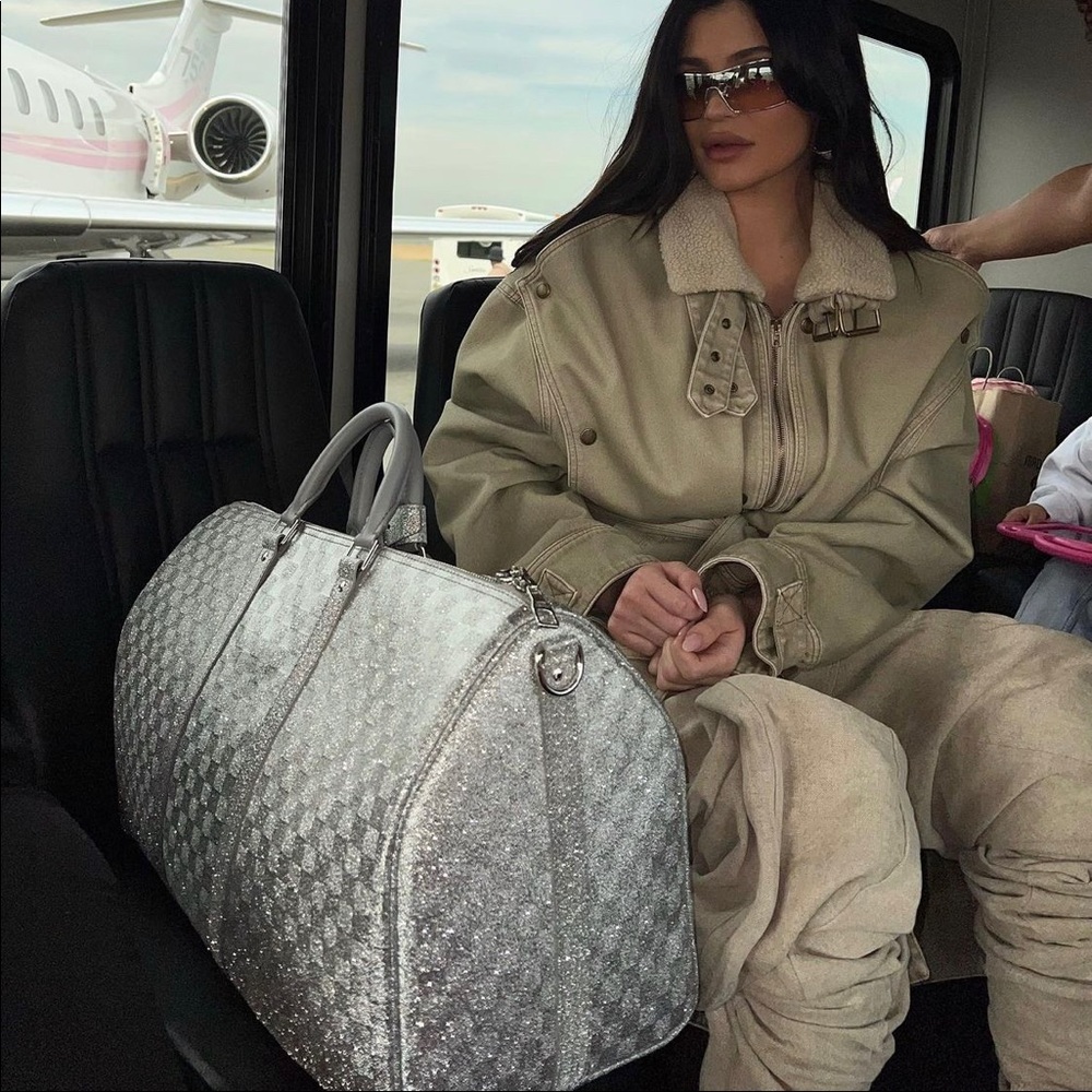 Louis Vuitton Glitter Damier Keepall Mens LV SS22 Runway by Virgil Abloh - Picture 17 of 17